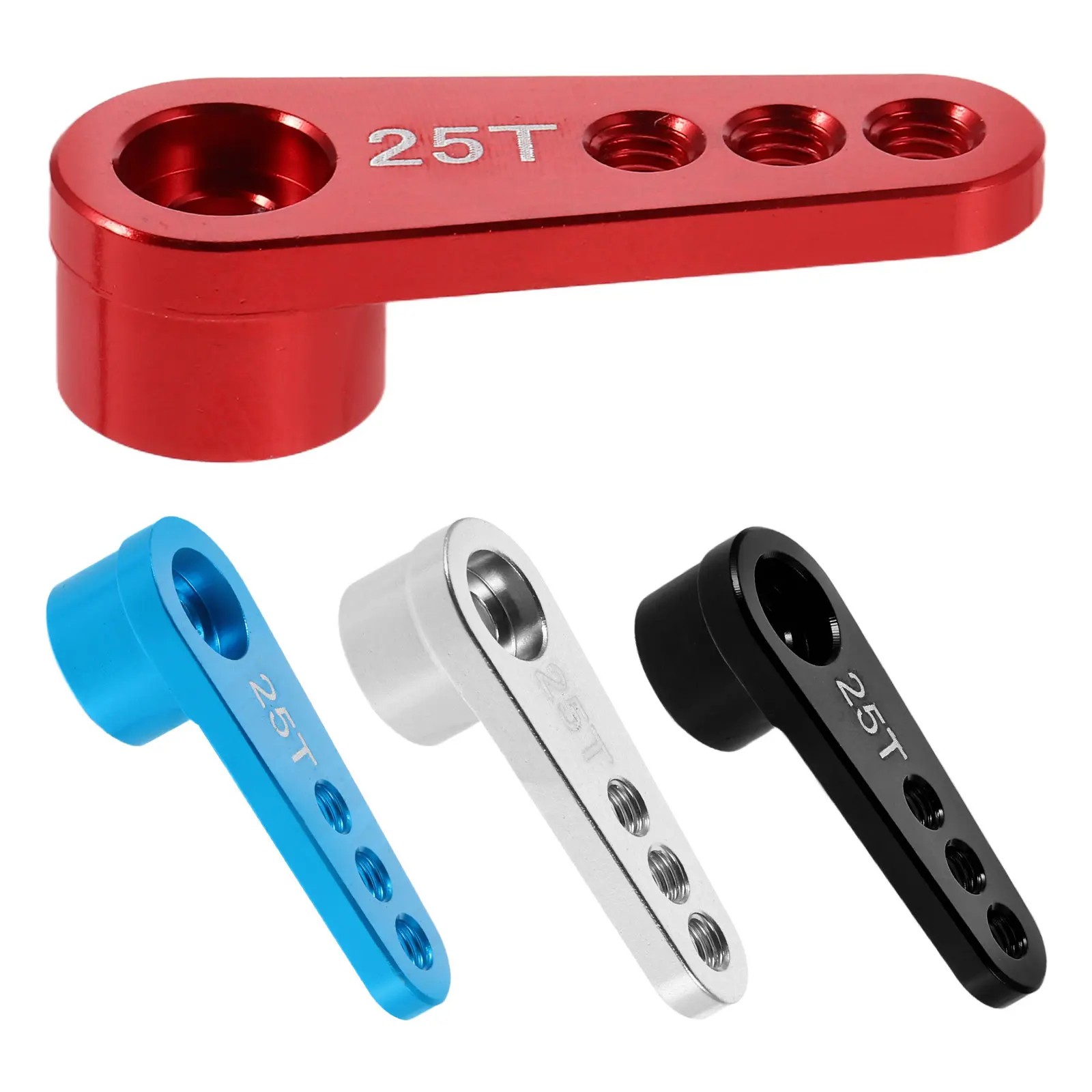 4Pcs Aluminum Alloy 25T Steering Single Arm Horn for Rc Car Replacement Parts DIY Accessories for Rc Vehicle Boat Airplane
4Pcs Aluminum Alloy 25T Steering Single Arm Horn for Rc Car Replacement Parts DIY Accessories for Rc Vehicle Boat Airplane