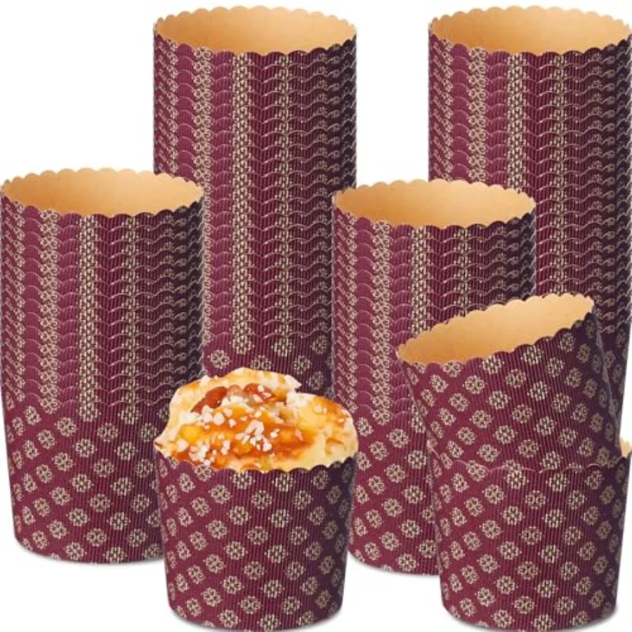 Pcs Easter Bread Mold Corrugated Paper Baking Molds Round Paper Form for Cakes Panettone Pan Kitchen Muffin Cupcake Kulich Pask
Pcs Easter Bread Mold Corrugated Paper Baking Molds Round Paper Form for Cakes Panettone Pan Kitchen Muffin Cupcake Kulich Pask