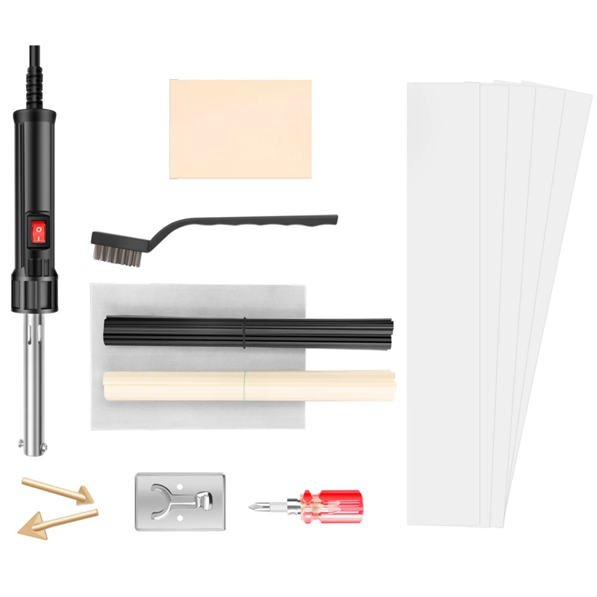 A96Q-150W Plastic Welder Kit Electric Soldering Iron Household Welding Tools Automobile Bumper Maintenance Tools US Plug
A96Q-150W Plastic Welder Kit Electric Soldering Iron Household Welding Tools Automobile Bumper Maintenance Tools US Plug