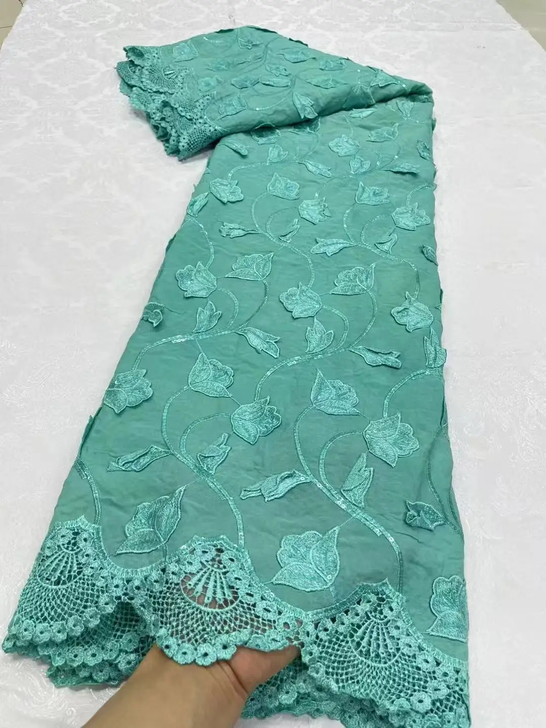 New African Fabrics 2025 Austria Embroidered Fabrics African Fabric Lace High Quality 5 Yards Chiffon Evening Dress Sewi A1209-1
New African Fabrics 2025 Austria Embroidered Fabrics African Fabric Lace High Quality 5 Yards Chiffon Evening Dress Sewi A1209-1