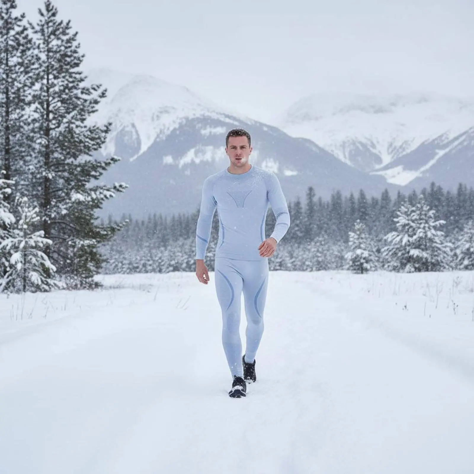 Ski Base Layer Set Moisture Wicking Thermal Base Layer Set Seamless Compression Underwear Lightweight Sportswear
Ski Base Layer Set Moisture Wicking Thermal Base Layer Set Seamless Compression Underwear Lightweight Sportswear