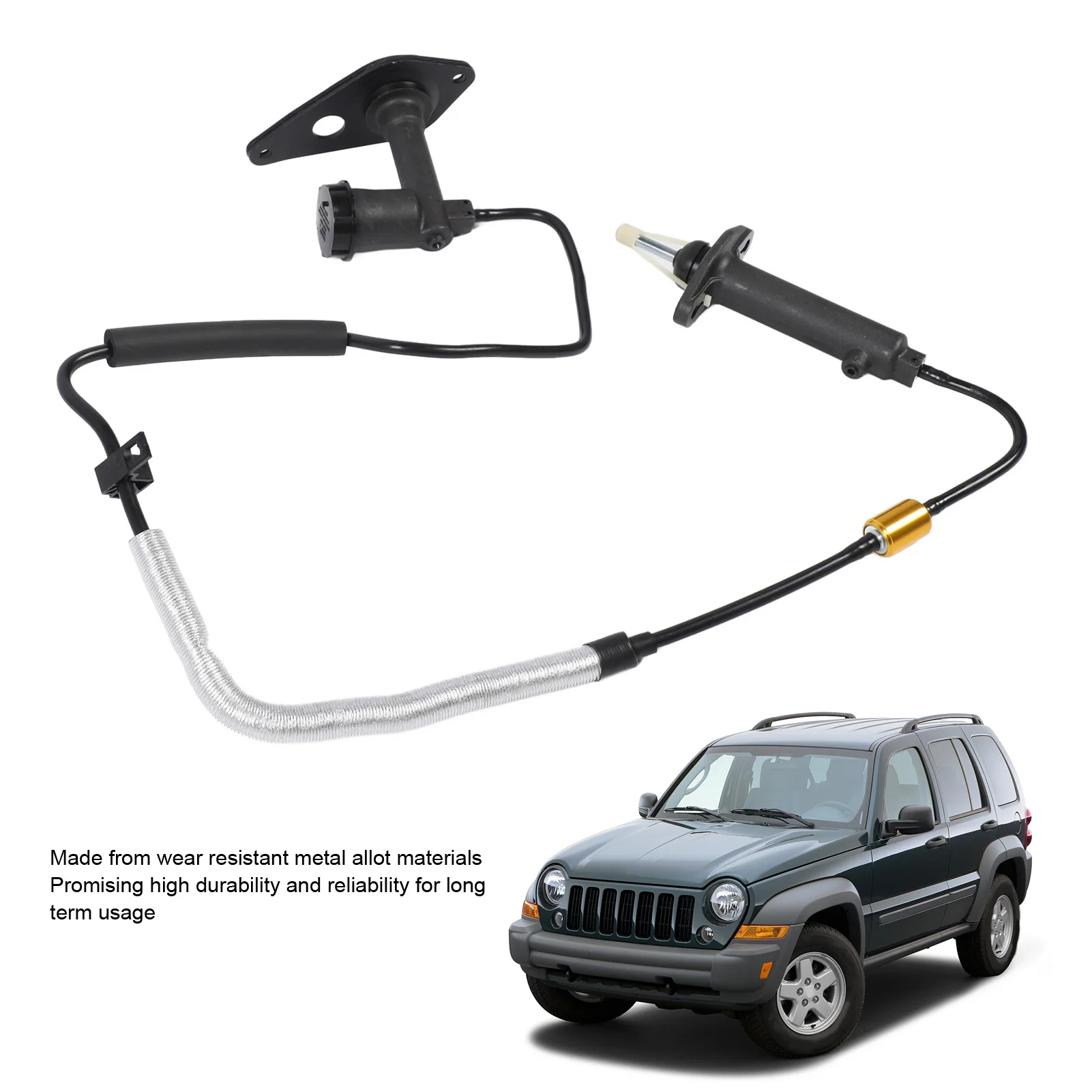 52109746 Clutch Master Slave Cylinder Assembly CC649056 Clutch Cylinder Line Assy Kit Replacement for Liberty 2002 to 2004
52109746 Clutch Master Slave Cylinder Assembly CC649056 Clutch Cylinder Line Assy Kit Replacement for Liberty 2002 to 2004