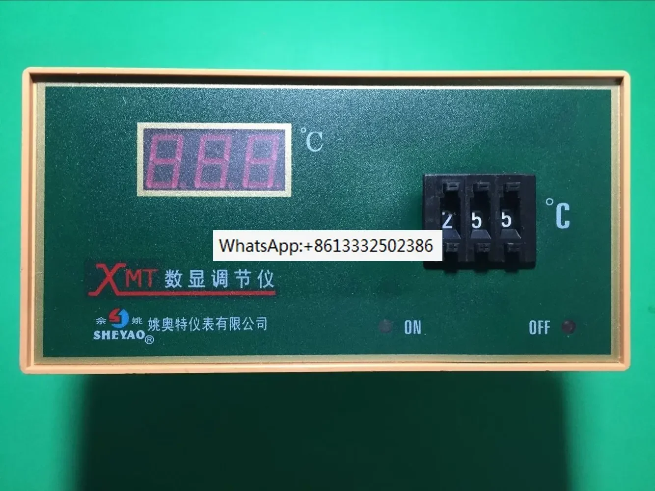 Instrument digital display dial code regulator XMT-101 102 Sheyao temperature controller
Instrument digital display dial code regulator XMT-101 102 Sheyao temperature controller