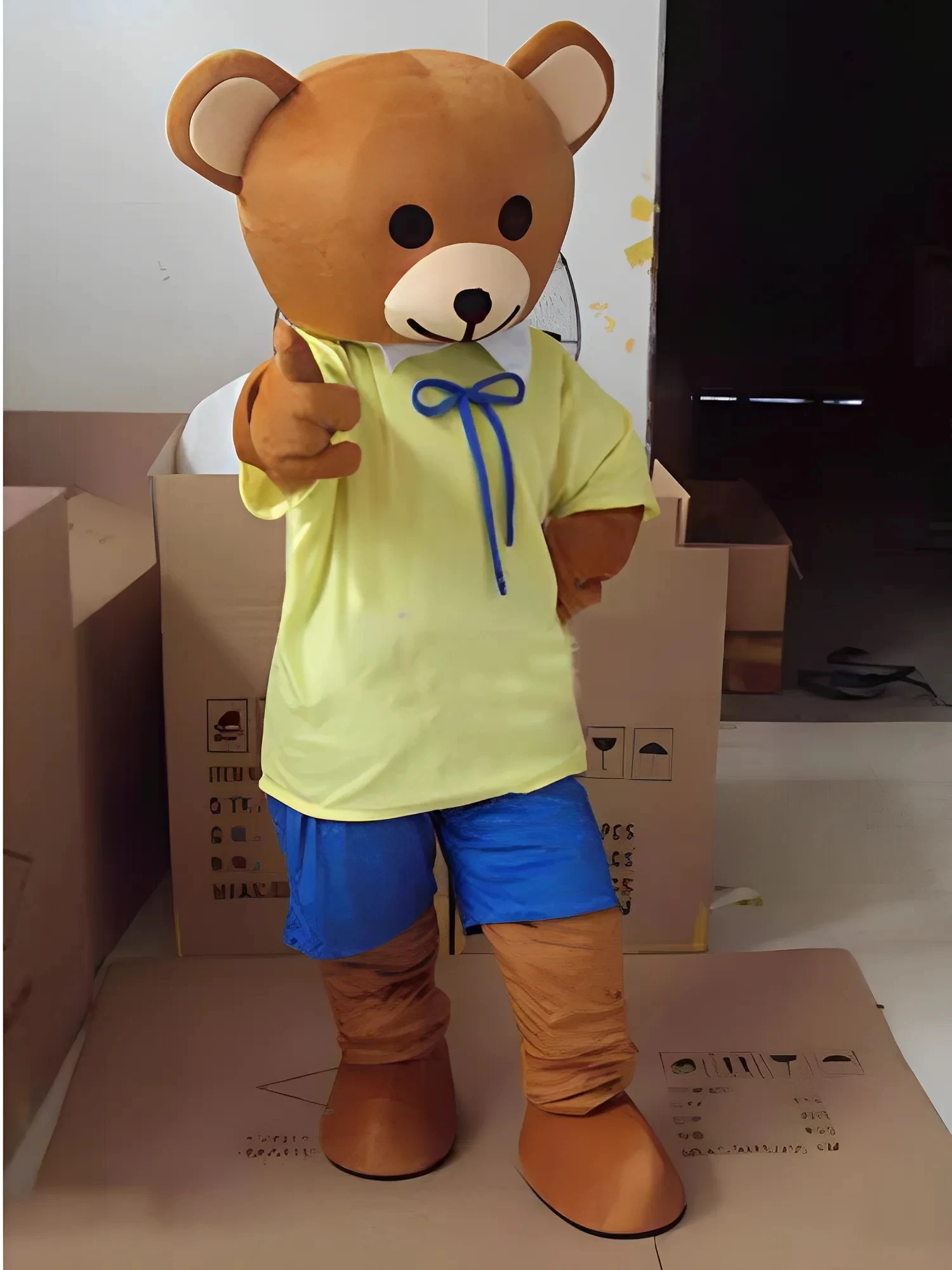 Brown Bears Mascot Costume Cosplay Costume Halloween Fancy Dress Birthday Party Maskote Carnival Cartoon Characters for adults
Brown Bears Mascot Costume Cosplay Costume Halloween Fancy Dress Birthday Party Maskote Carnival Cartoon Characters for adults
