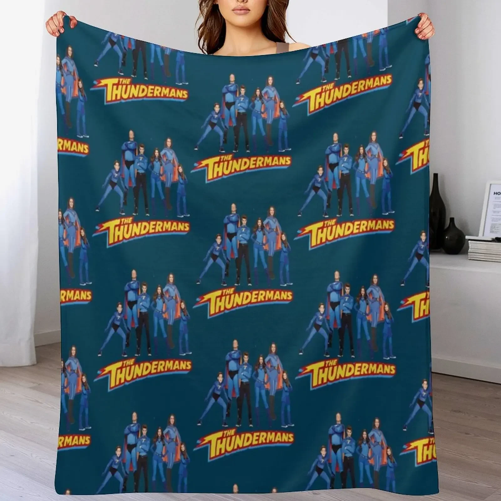 The Thundermans Throw Blanket Breathable Lightweight Blanket for Adults Kids
The Thundermans Throw Blanket Breathable Lightweight Blanket for Adults Kids