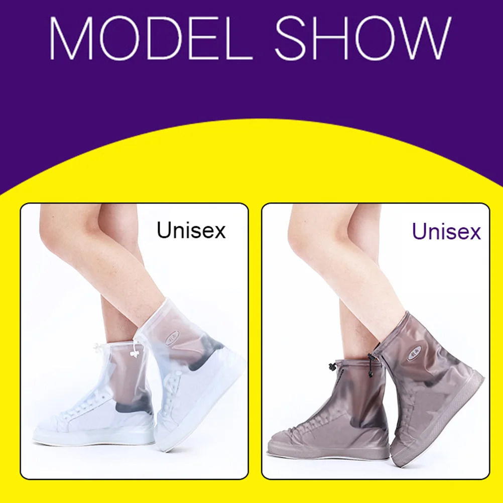 Waterproof Shoes Cover Thickened Anti-Slip Shoe Protector For Hiking Running Travel Mud Rain Splash Protection Rain Shoes
Waterproof Shoes Cover Thickened Anti-Slip Shoe Protector For Hiking Running Travel Mud Rain Splash Protection Rain Shoes