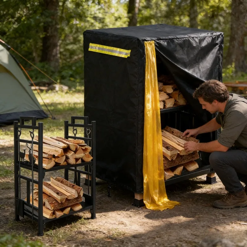 Наружный чехол для стойки для дров 210D Оксфорд, водонепроницаемый пылезащитный защитный брезент для хранения дров в камина и использования в патио
Наружный чехол для стойки для дров 210D Оксфорд, водонепроницаемый пылезащитный защитный брезент для хранения дров в камина и использования в патио