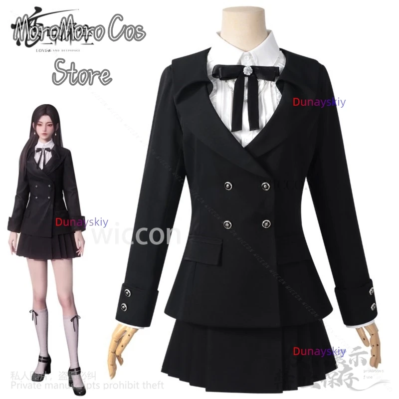 Heroines Anime Game Love And Deepspace 코스프레 Костюм в британском стиле JK Черное пальто Платье Лолита Галстук Джирай Kei Девушки по индивидуальному заказу
Heroines Anime Game Love And Deepspace 코스프레 Костюм в британском стиле JK Черное пальто Платье Лолита Галстук Джирай Kei Девушки по индивидуальному заказу