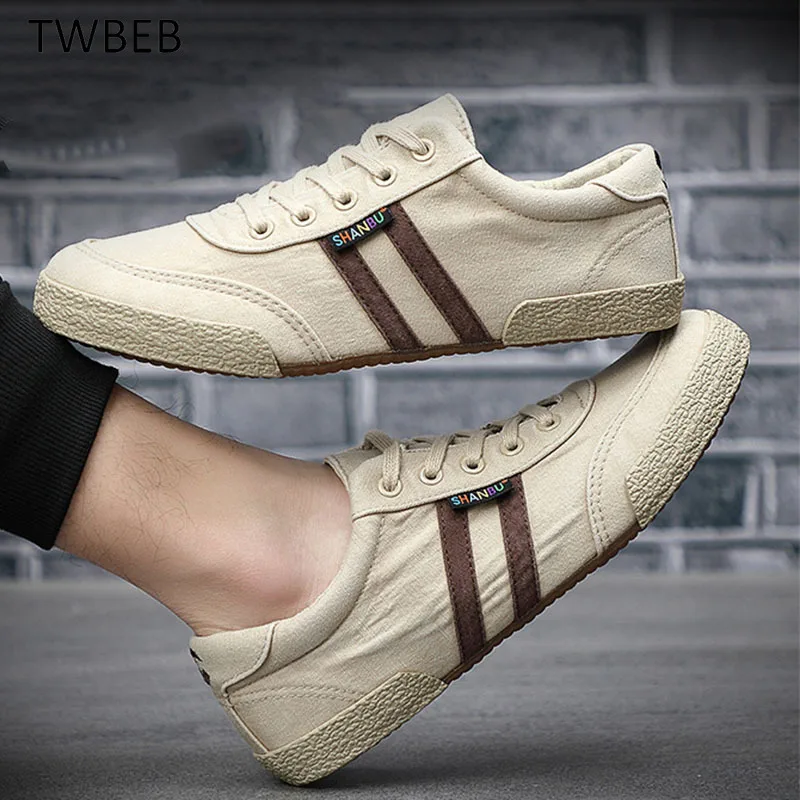 Spring and Summer Casual Men's Canvas Shoes Low-top Lace-up Men's Cloth Shoes Fashion Trend Men's Shoes Board Shoes Men
Spring and Summer Casual Men's Canvas Shoes Low-top Lace-up Men's Cloth Shoes Fashion Trend Men's Shoes Board Shoes Men