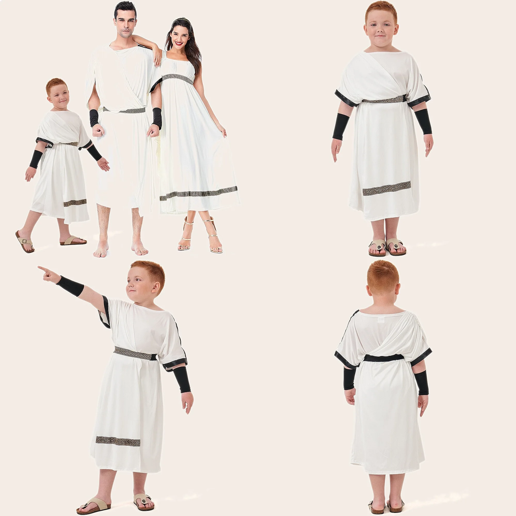 Halloween Ancient Greek Roman Mythology Cosplay Warrior Costume Toga Long Robe Dress for Men Women
Halloween Ancient Greek Roman Mythology Cosplay Warrior Costume Toga Long Robe Dress for Men Women