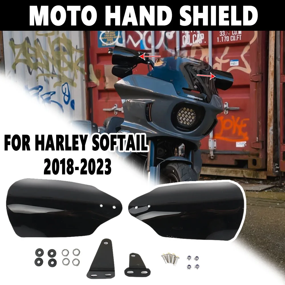 Handguards Protector Hand Shield Cover Motorcycle For Harley Softail Street Bob FXBB FXBBS Deluxe FLDE Low Rider ST FXLRST 18-23
Handguards Protector Hand Shield Cover Motorcycle For Harley Softail Street Bob FXBB FXBBS Deluxe FLDE Low Rider ST FXLRST 18-23