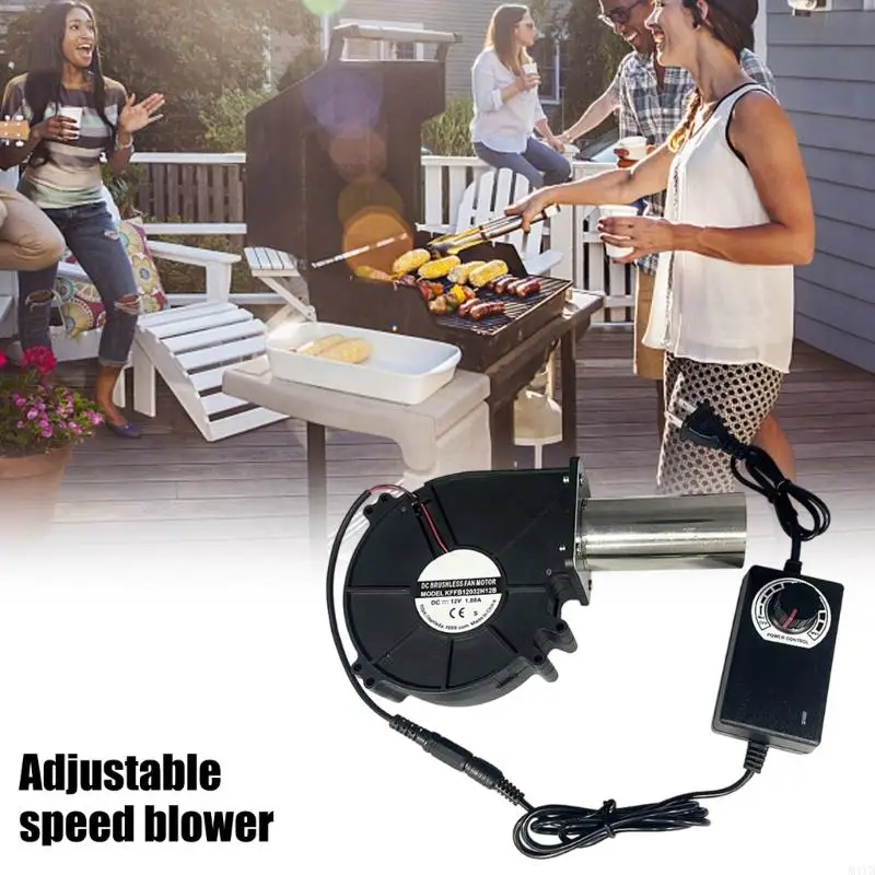 Blower Fan Suitable For Grilling BBQ Stove Outdoor Mobile Blower Fan 12V 1.88A for Outdoor Accessories M4YD
Blower Fan Suitable For Grilling BBQ Stove Outdoor Mobile Blower Fan 12V 1.88A for Outdoor Accessories M4YD