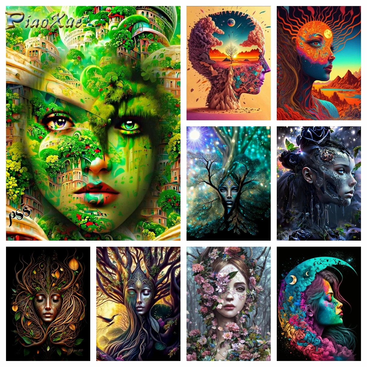 Tree of Life Cross Stitch Kit 5D Diamond Painting Body Art Fantasy Landscape Mosaic Embroidery Face Rhinestone Home Wall Art
Tree of Life Cross Stitch Kit 5D Diamond Painting Body Art Fantasy Landscape Mosaic Embroidery Face Rhinestone Home Wall Art