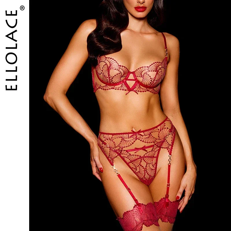 Ellolace Lingerie Ultra Sexy Female Underwear g-String Attractive Chest Suspenders Transparent Lace Sexy Adult Fancy Bra Set
Ellolace Lingerie Ultra Sexy Female Underwear g-String Attractive Chest Suspenders Transparent Lace Sexy Adult Fancy Bra Set