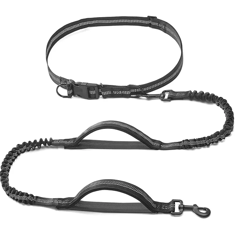 Retractable Hands Free Dog Leash - Dual Handle Bungee Waist Leash for Small, Medium and Large Dogs
Retractable Hands Free Dog Leash - Dual Handle Bungee Waist Leash for Small, Medium and Large Dogs