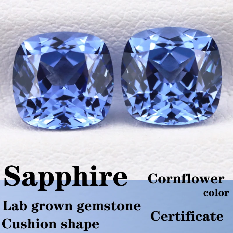 Синтетический самоцвет в форме подушечки, цвета василька, с сертификатом, используется для изготовления ювелирных изделий
Синтетический самоцвет в форме подушечки, цвета василька, с сертификатом, используется для изготовления ювелирных изделий