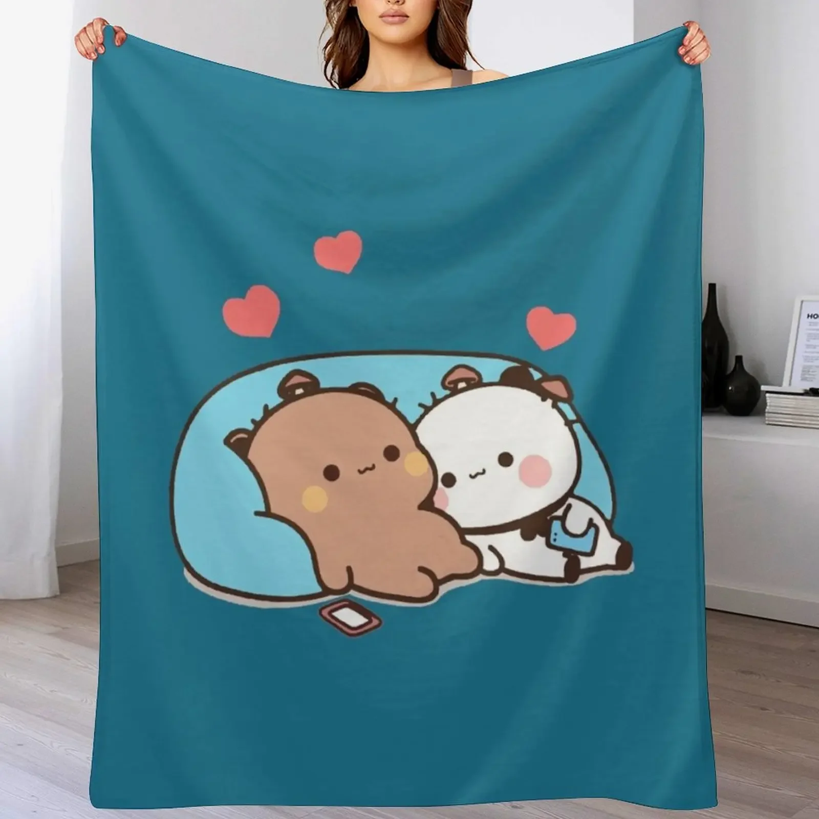 Bear and Panda Bubu Dudu Balloon Throw Blanket Decorative Throw Extra Large Throw heavy to sleep Custom Blankets
Bear and Panda Bubu Dudu Balloon Throw Blanket Decorative Throw Extra Large Throw heavy to sleep Custom Blankets