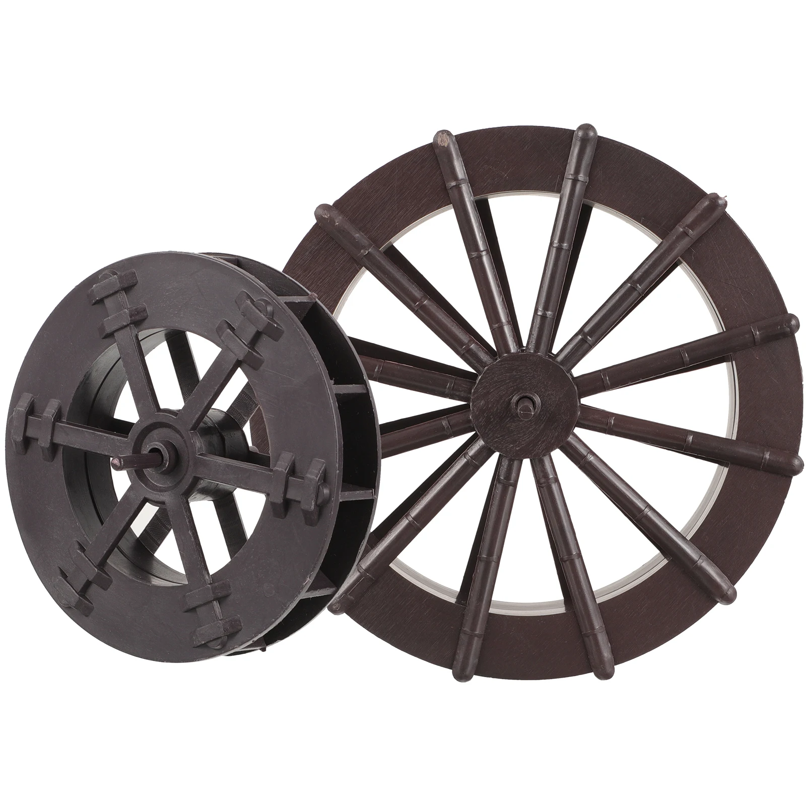 2pcs Waterwheel Fountain Ornaments 15cm Plastic DIY Running Water Wheel Home Decor Artificial Rockery Rotation Wheel Tabletop
2pcs Waterwheel Fountain Ornaments 15cm Plastic DIY Running Water Wheel Home Decor Artificial Rockery Rotation Wheel Tabletop