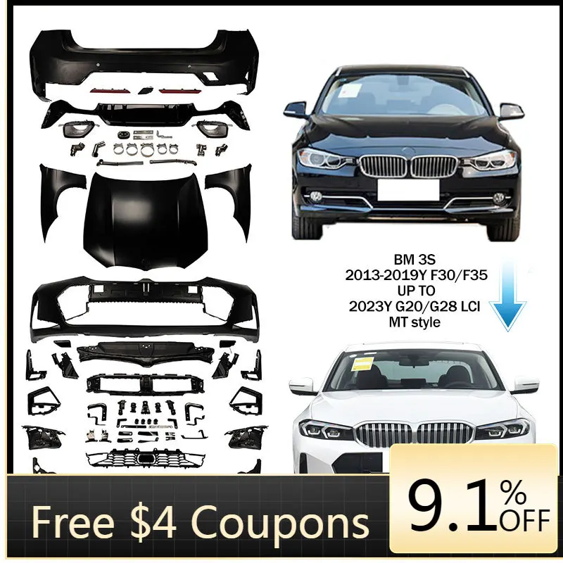 We only provide high-quality, reliable, and durable productsBM 3S 2013-2019Y F30 F35 Upgrade to 2023Y G20 G28 LCI MT Style Car A
We only provide high-quality, reliable, and durable productsBM 3S 2013-2019Y F30 F35 Upgrade to 2023Y G20 G28 LCI MT Style Car A