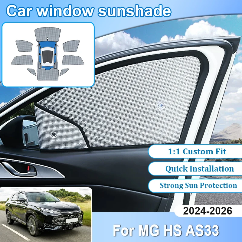 Car Sunshades For MG HS 2026 Accessories EHS Roewe RX5 Moskvich M70 AS33 2024 2025 Heat Shield UV Protection Cover Auto Parts
Car Sunshades For MG HS 2026 Accessories EHS Roewe RX5 Moskvich M70 AS33 2024 2025 Heat Shield UV Protection Cover Auto Parts