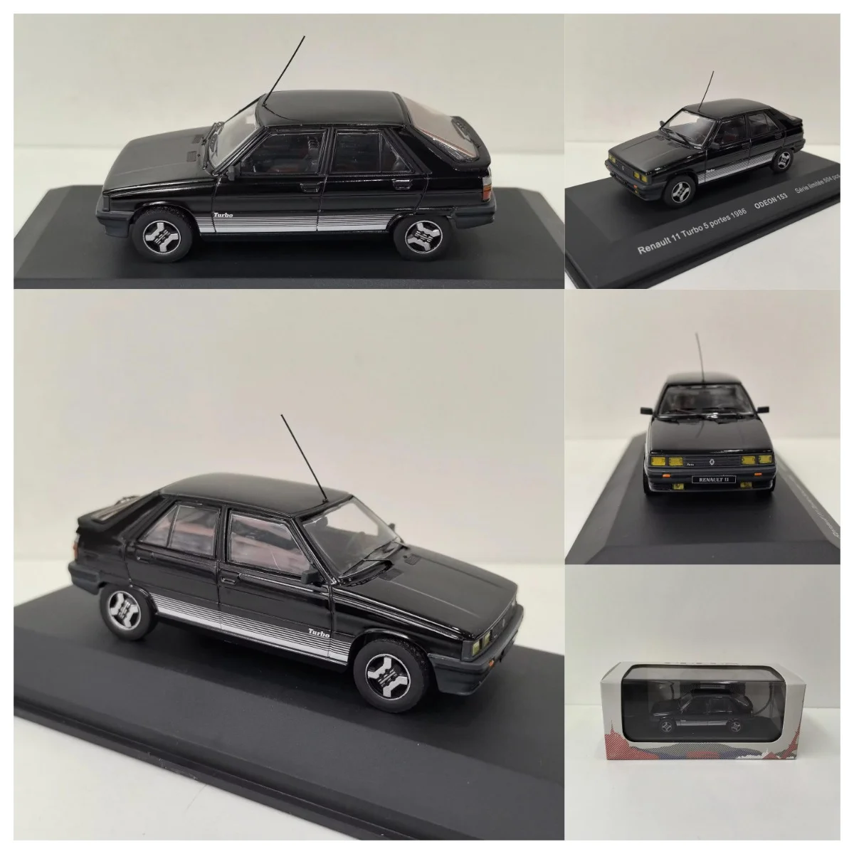 ODEON Diecast 1:43 Scale 11 TURBO 5 PORTES 1988 1Z Alloy Car Model
ODEON Diecast 1:43 Scale 11 TURBO 5 PORTES 1988 1Z Alloy Car Model
