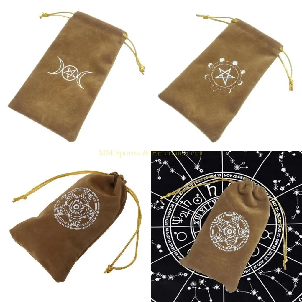 31BE Board Bame Card Runes Flannel Tarot Astrolabe Altar Tarot Game Stored Bag
31BE Board Bame Card Runes Flannel Tarot Astrolabe Altar Tarot Game Stored Bag