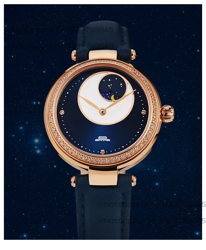 Beijing Watch Official Genuine Automatic Mechanical Female Inspiration Waterproof Bottom Diamond Girlfriend Gift Ladies Watch
Beijing Watch Official Genuine Automatic Mechanical Female Inspiration Waterproof Bottom Diamond Girlfriend Gift Ladies Watch