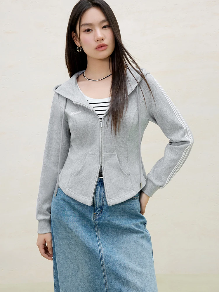 DUSHU Plus Size Women's Hooded Slim Fit Hoodie Jacket for Spring 2025 New Casual Double Zipper Top Loose Jacket 25DS81123
DUSHU Plus Size Women's Hooded Slim Fit Hoodie Jacket for Spring 2025 New Casual Double Zipper Top Loose Jacket 25DS81123