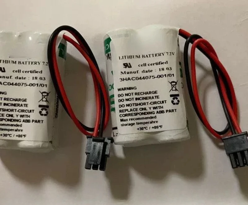 .。for New original 3HAC044075-001/01 7.2V ABB robot SMB device battery。.
.。for New original 3HAC044075-001/01 7.2V ABB robot SMB device battery。.