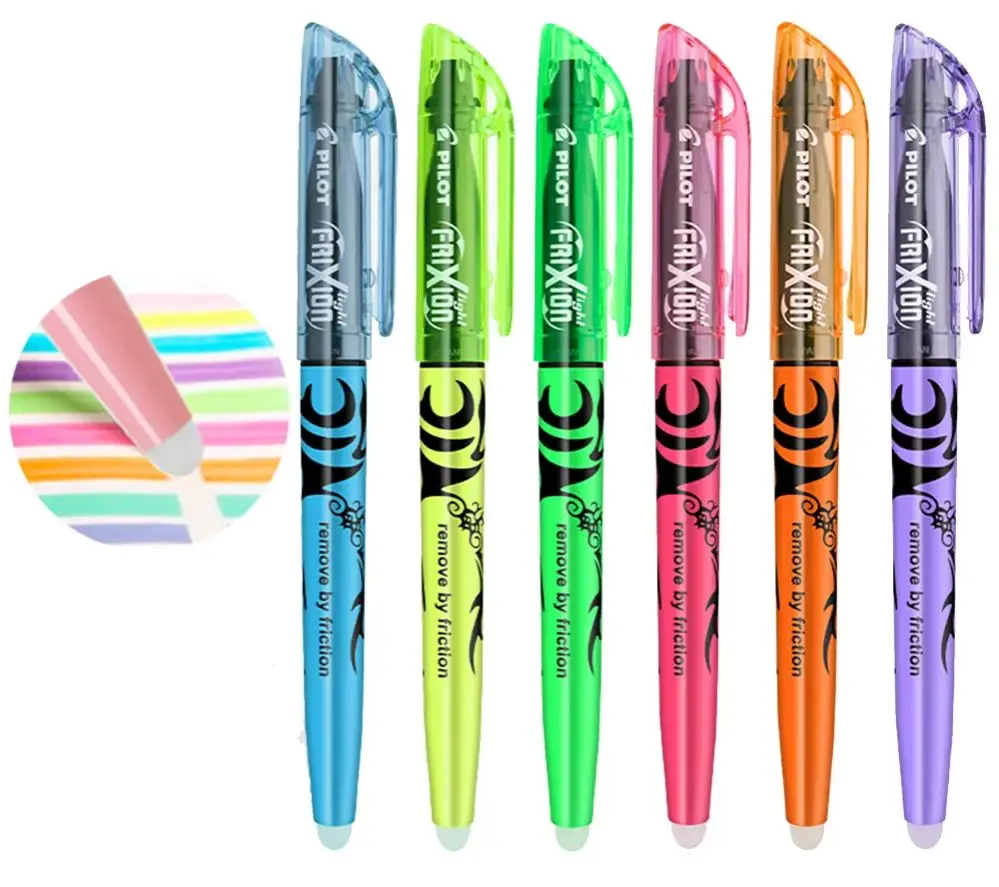 3/6pcs Japan Pilot Erasable Highlighters FRIXION Student Color Marker Pens Soft Light Eye Protection SW-FL School Supplies
3/6pcs Japan Pilot Erasable Highlighters FRIXION Student Color Marker Pens Soft Light Eye Protection SW-FL School Supplies