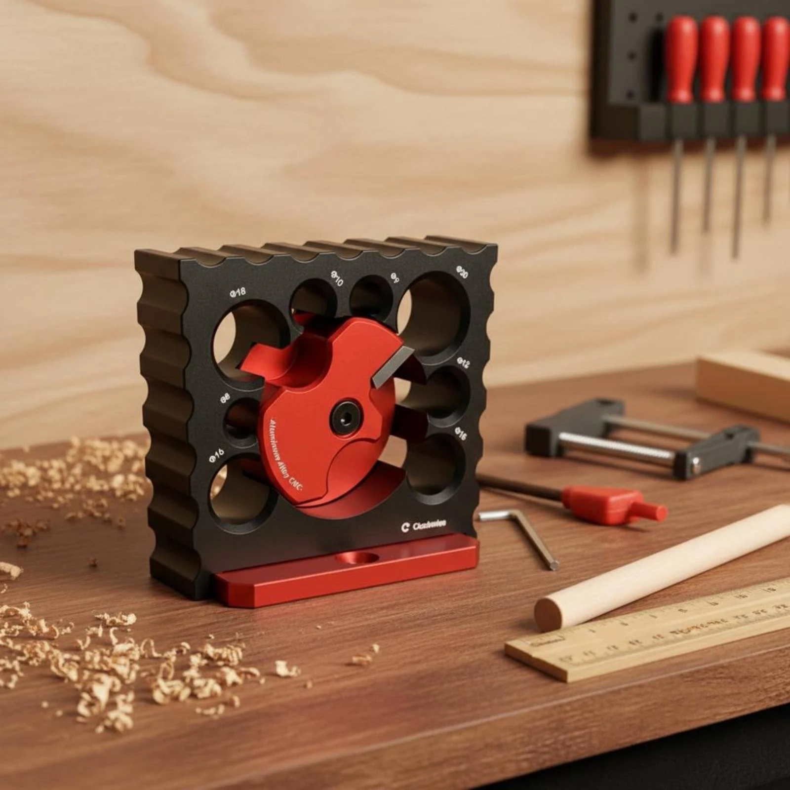 Electric Drill Dowel Former Jig Fast Cutting Dowel Cutter Kit Round Tenon Cutter High Performance Woodworking Tool for DIY Users
Electric Drill Dowel Former Jig Fast Cutting Dowel Cutter Kit Round Tenon Cutter High Performance Woodworking Tool for DIY Users