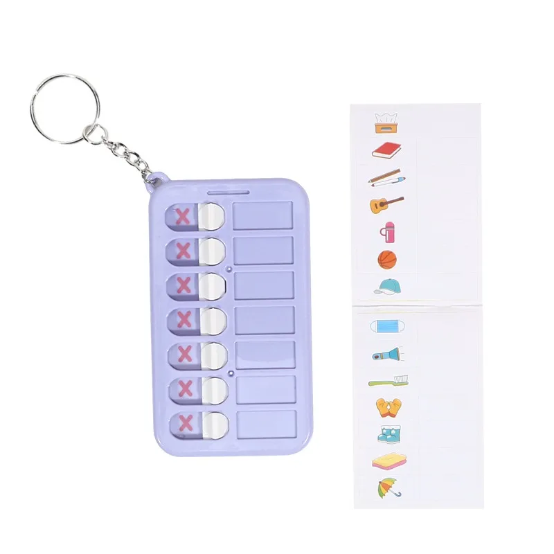 Portable Daily Planner Board Keychain Mini Chore Schedule Keyring To Do List Tracker Pocket Household Task Record Card Daily
Portable Daily Planner Board Keychain Mini Chore Schedule Keyring To Do List Tracker Pocket Household Task Record Card Daily