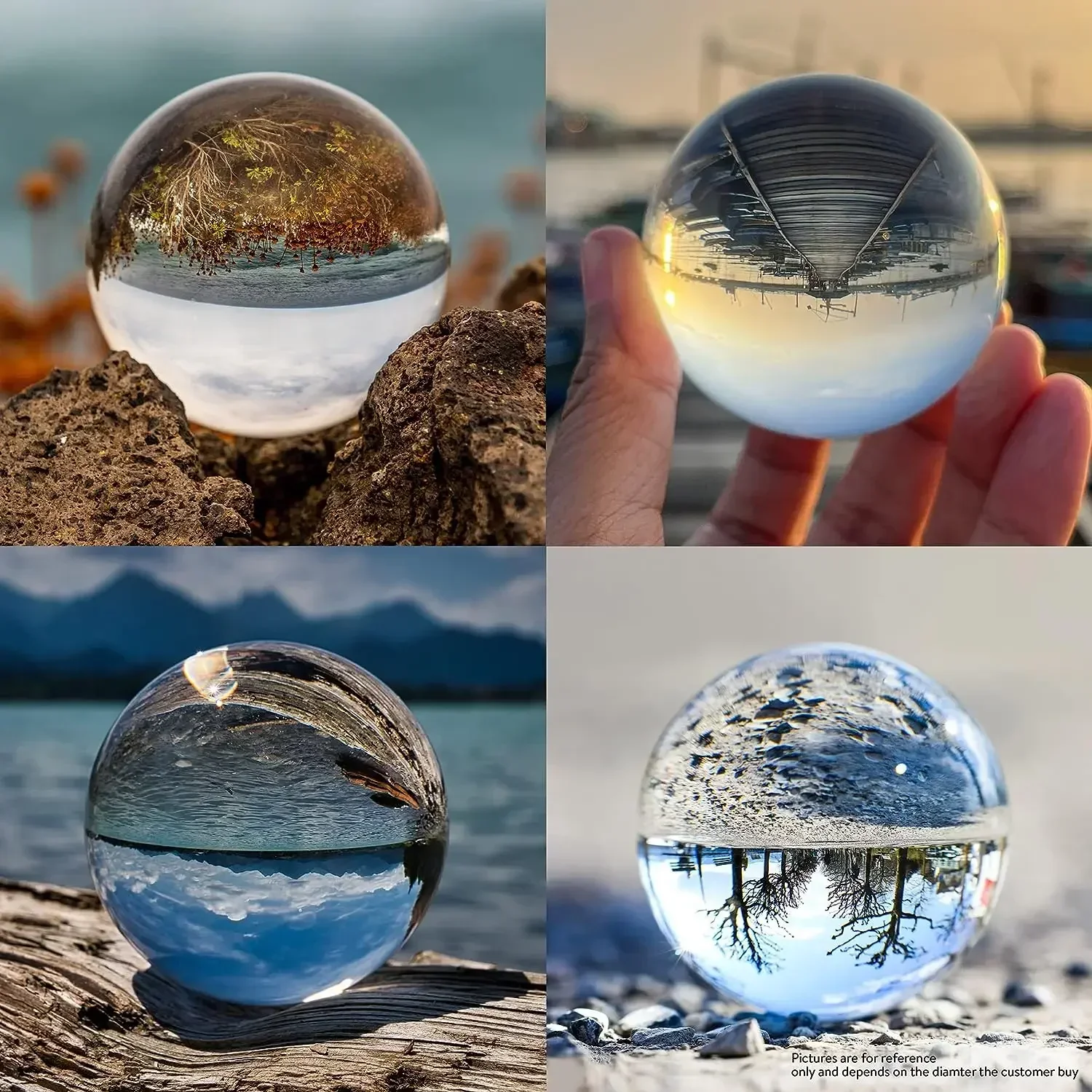 2/5/10cm and Other Transparent Glass Crystal Ball Healing Lucky Ball Mirror Photography Photo Props Home Decoration Glass Globe
2/5/10cm and Other Transparent Glass Crystal Ball Healing Lucky Ball Mirror Photography Photo Props Home Decoration Glass Globe