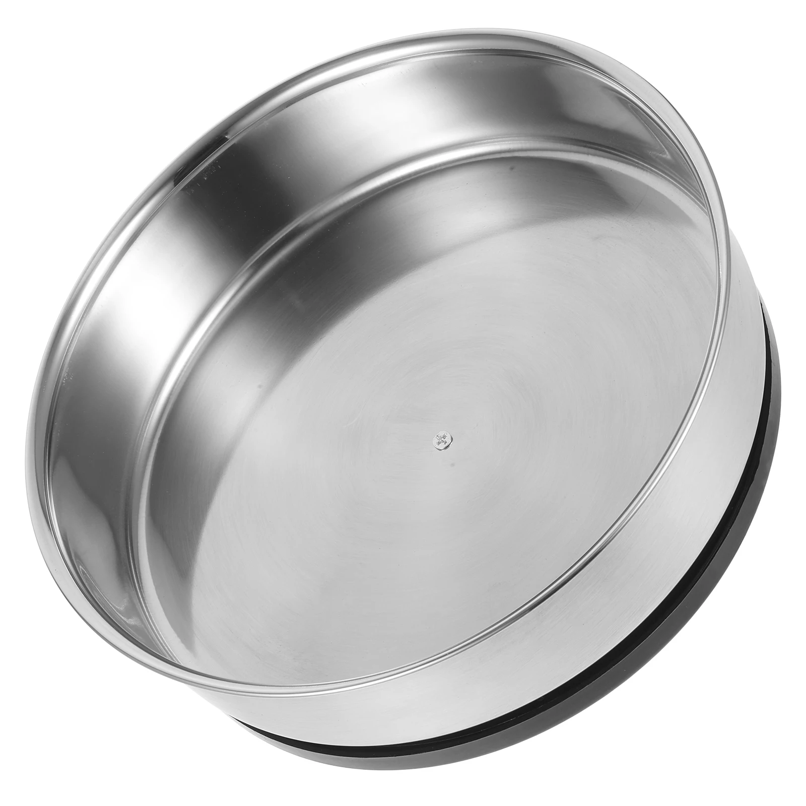 Stainless Steel Spice Rotating Tray Small Silver Thick Kitchen Bathroom Storage Organizer Turntable Condiment Rack Practical
Stainless Steel Spice Rotating Tray Small Silver Thick Kitchen Bathroom Storage Organizer Turntable Condiment Rack Practical