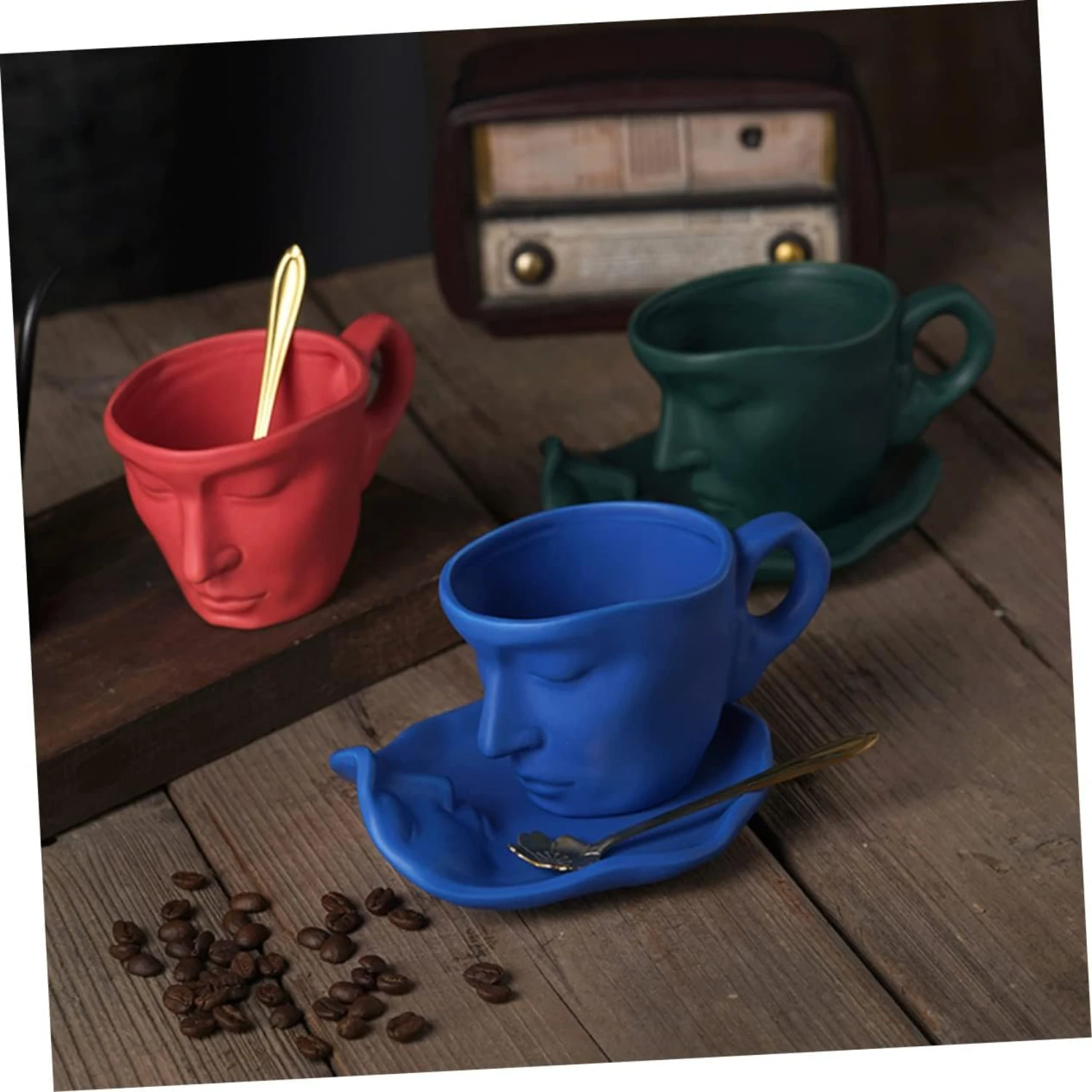 ife - Exquisite and charming retro tea cup with saucer - Timeless and stylish porcelain coffee cups - Elegant and luxurious gift
ife - Exquisite and charming retro tea cup with saucer - Timeless and stylish porcelain coffee cups - Elegant and luxurious gift