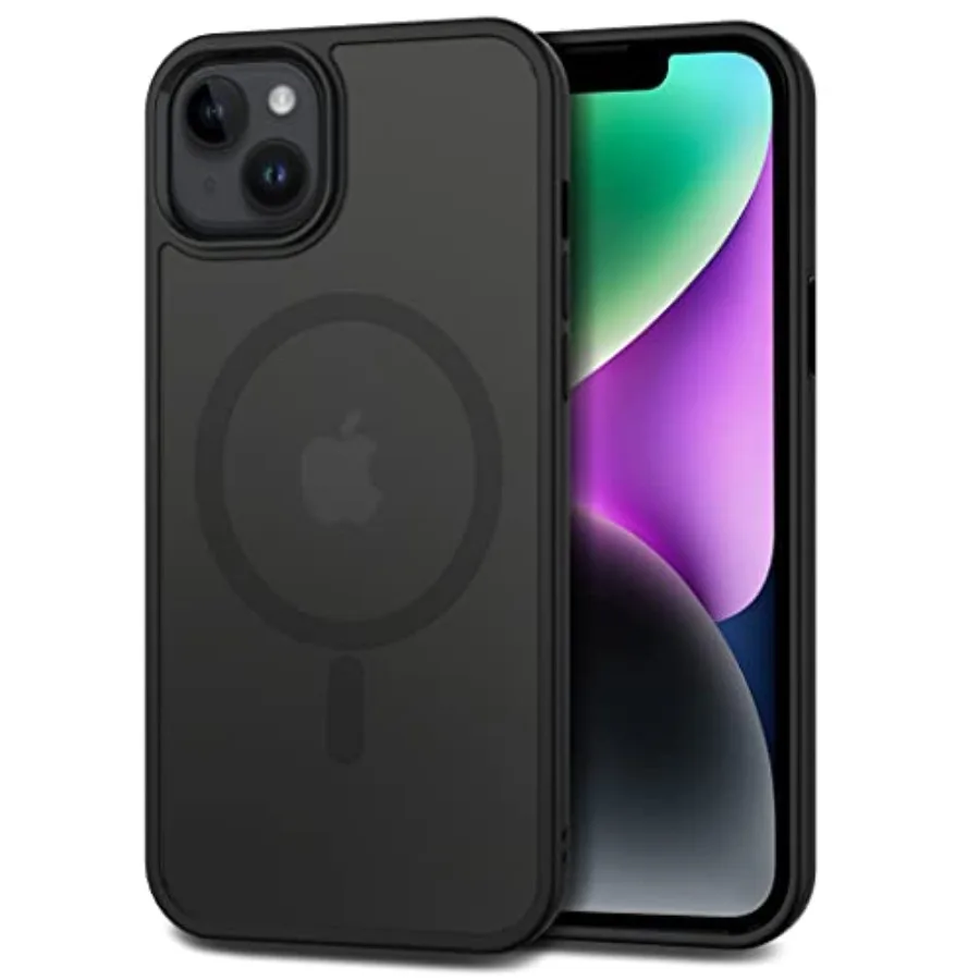 Magnetic Case for iPhone 13 iPhone 14 6.1 inch-Compatible with MagSafe Magnetic Car Phone Mount, Not Yellowing Anti-Scratch Mat
Magnetic Case for iPhone 13 iPhone 14 6.1 inch-Compatible with MagSafe Magnetic Car Phone Mount, Not Yellowing Anti-Scratch Mat
