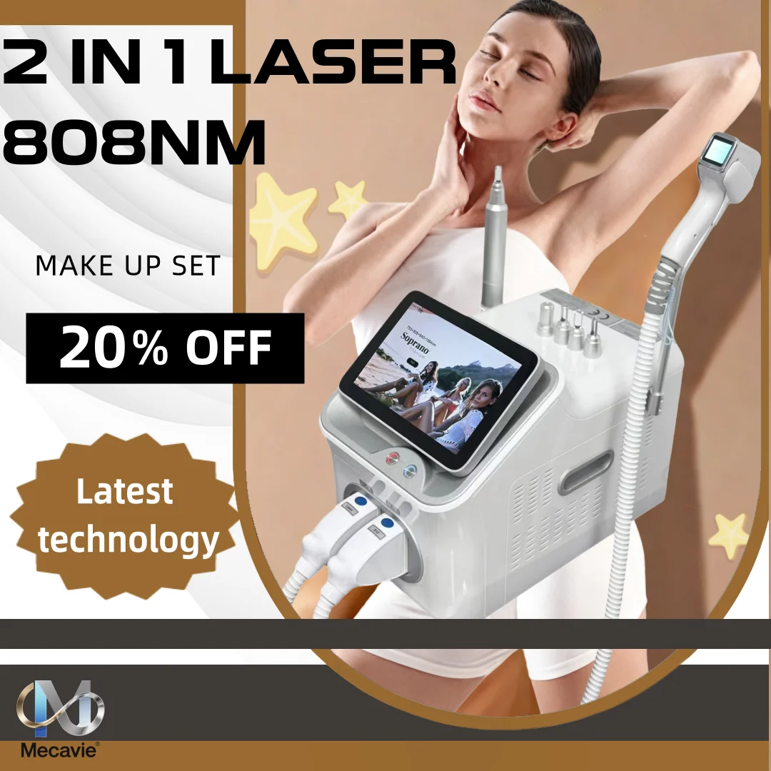 2IN1 4000W 808 Diode Laser Hair Removal & Pico Qswitch ND YAG Tattoo Removal Machine 4 Wavelength Professional Beauty Machine
2IN1 4000W 808 Diode Laser Hair Removal & Pico Qswitch ND YAG Tattoo Removal Machine 4 Wavelength Professional Beauty Machine