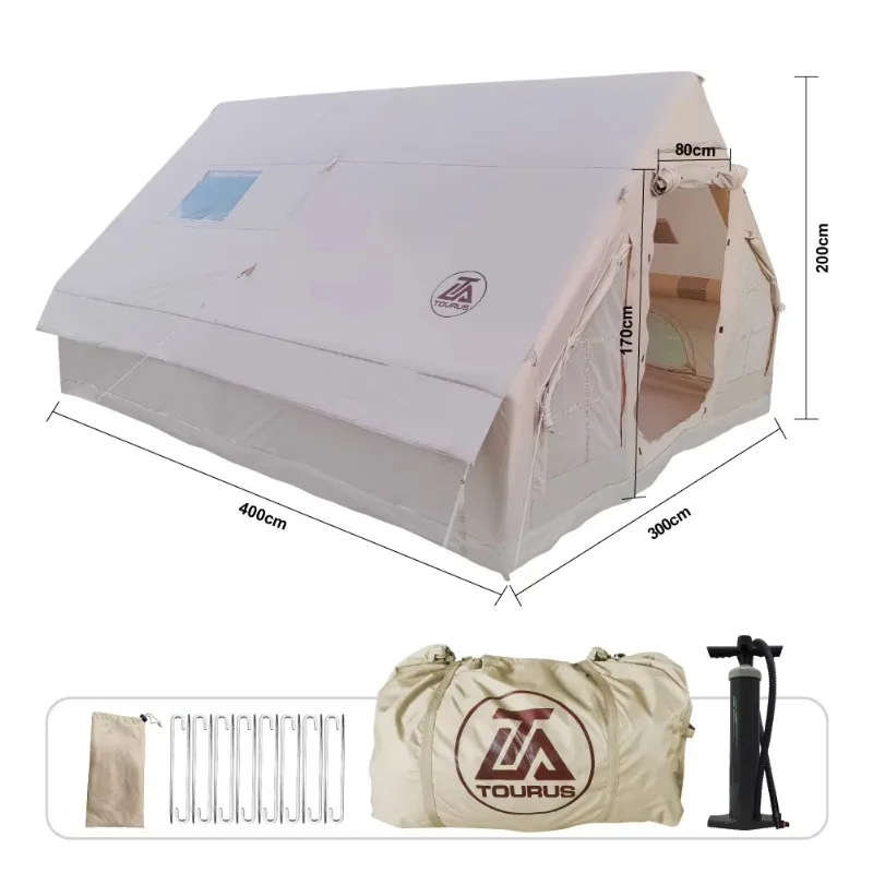 TOURUS 12 Square Meters OEM Wholesale Air Tent Camping Outdoor Tent
TOURUS 12 Square Meters OEM Wholesale Air Tent Camping Outdoor Tent