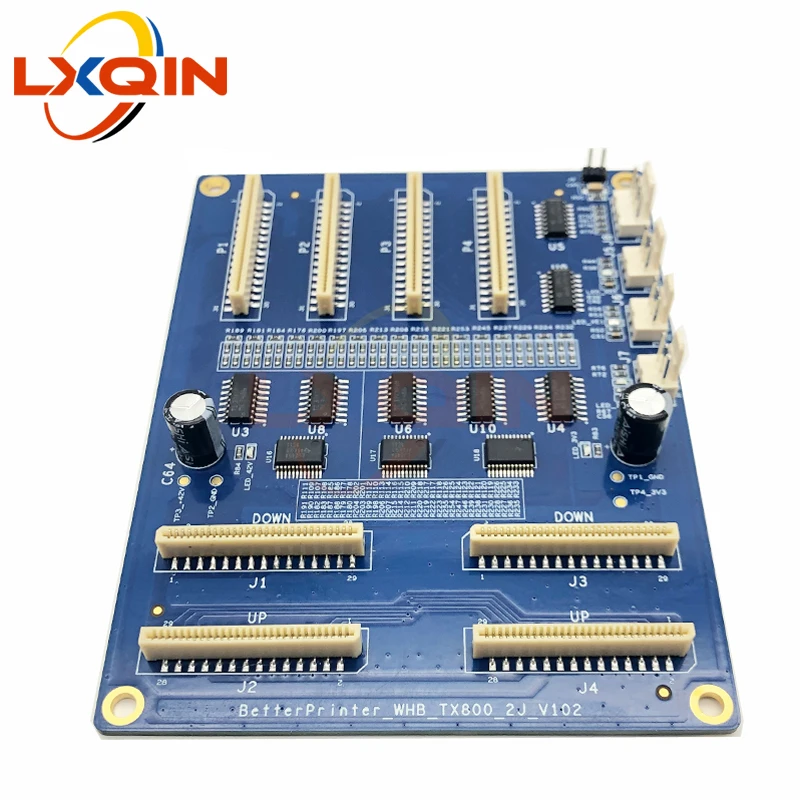 Плата с двойной головкой LXQIN TX800 для печатающей головки Epson tx800, головная плата Better TX800
Плата с двойной головкой LXQIN TX800 для печатающей головки Epson tx800, головная плата Better TX800