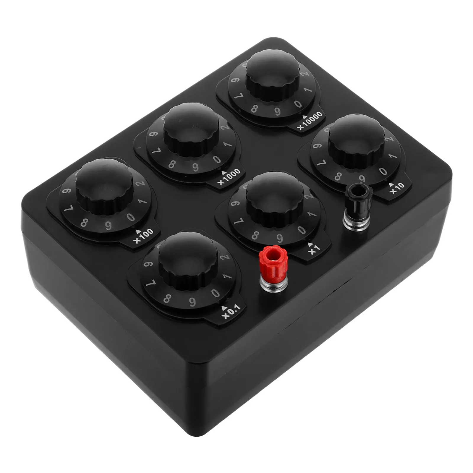 Resistance Box 6-Digit Adjustable Range 0-999999 Physical Science Teaching Equipment Middle School Lab Electrical
Resistance Box 6-Digit Adjustable Range 0-999999 Physical Science Teaching Equipment Middle School Lab Electrical