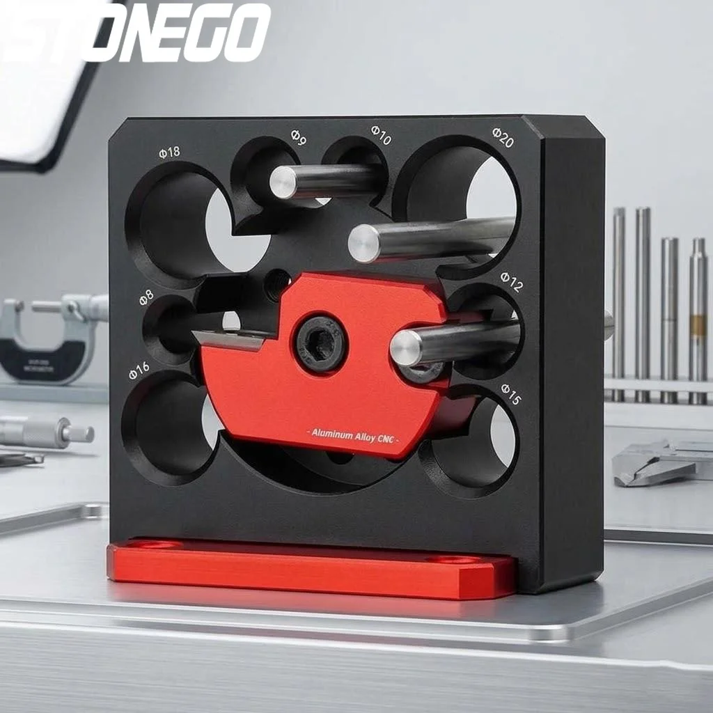 Adjustable Round Bar Drilling Milling Tool Carbide Inserts 8-20mm 8 Holes Electric Woodworking Tenon Auxiliary Tool
Adjustable Round Bar Drilling Milling Tool Carbide Inserts 8-20mm 8 Holes Electric Woodworking Tenon Auxiliary Tool