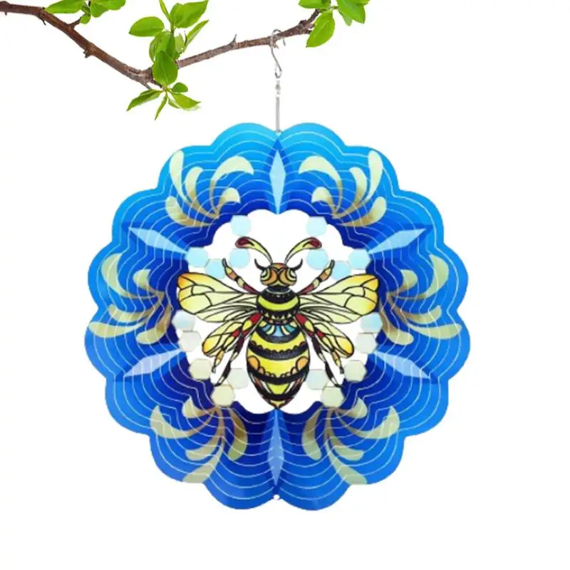 Garden Wind Spinners Spring Bee Spinner Ornament Sculpture Garden Decor For Indoor Outdoor Home Window Tree And Balcony
Garden Wind Spinners Spring Bee Spinner Ornament Sculpture Garden Decor For Indoor Outdoor Home Window Tree And Balcony