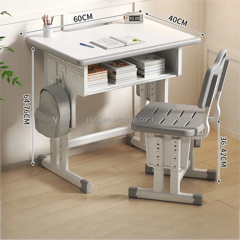 Modern Single Desk and Chair Set Metal School Equipment Furniture for Primary School Students
Modern Single Desk and Chair Set Metal School Equipment Furniture for Primary School Students