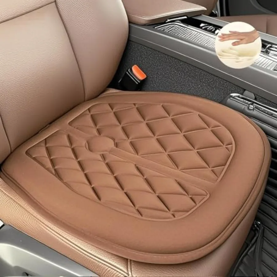 Car Seat Cushion, Comfort Memory Foam Driver Seat Cushion Improve Driving View, Sciatica and Lower Back Pain Relief, Thick Seat
Car Seat Cushion, Comfort Memory Foam Driver Seat Cushion Improve Driving View, Sciatica and Lower Back Pain Relief, Thick Seat