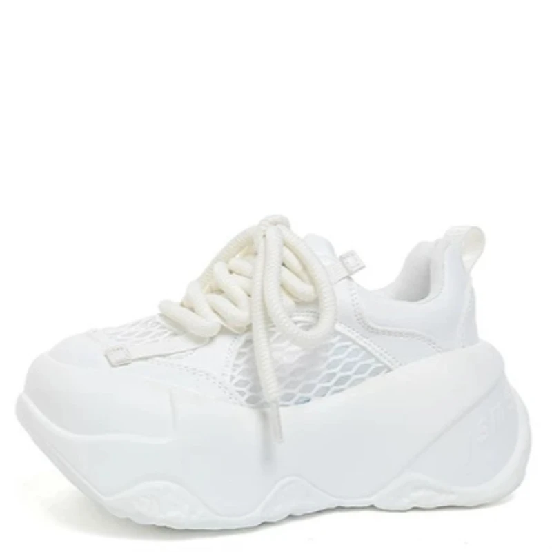 Women Platform Casual Breathable Mesh Shoes 2026 New Summer Chunky Sneakers 7.5CM Wedges Hidden Heels Hollow Leisure Shoes Woman
Women Platform Casual Breathable Mesh Shoes 2026 New Summer Chunky Sneakers 7.5CM Wedges Hidden Heels Hollow Leisure Shoes Woman