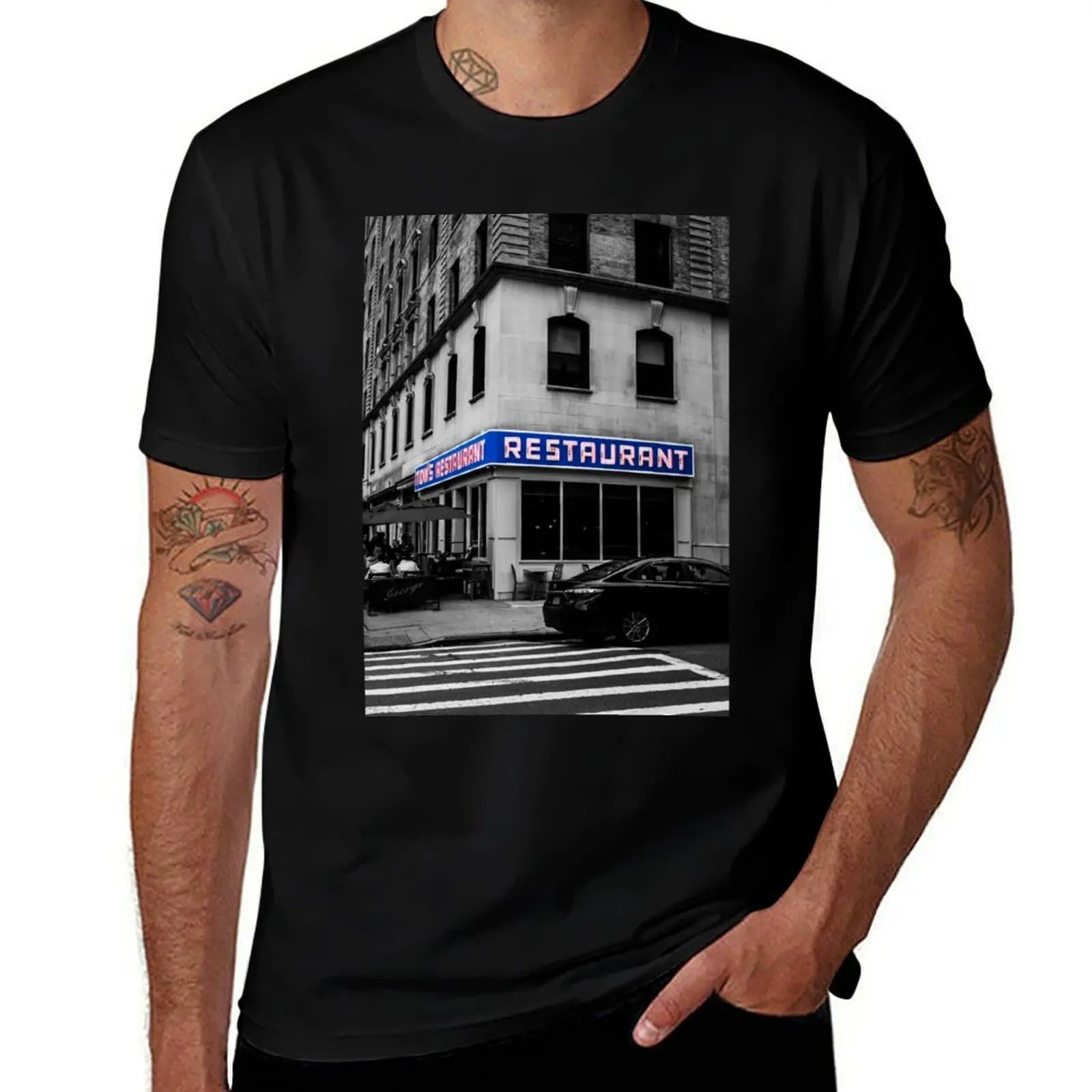 Tom's Restaurant T-Shirt new gifts and t-shirts Blouse vintage clothes t shirts for men cotton
Tom's Restaurant T-Shirt new gifts and t-shirts Blouse vintage clothes t shirts for men cotton