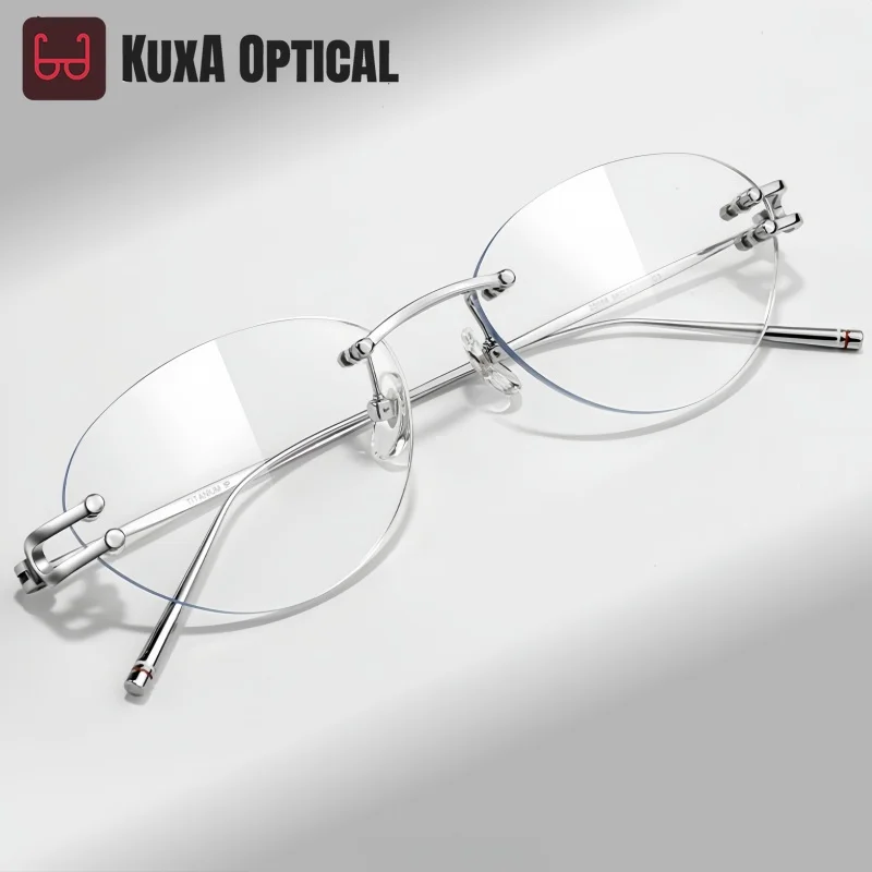 XUKA Fashion Trendy Women's Ultra Light 9g Exquisite Eyeglasses Frame 25088WK Cat Eyes Rimless Glasses Luxury Pure Titanium
XUKA Fashion Trendy Women's Ultra Light 9g Exquisite Eyeglasses Frame 25088WK Cat Eyes Rimless Glasses Luxury Pure Titanium