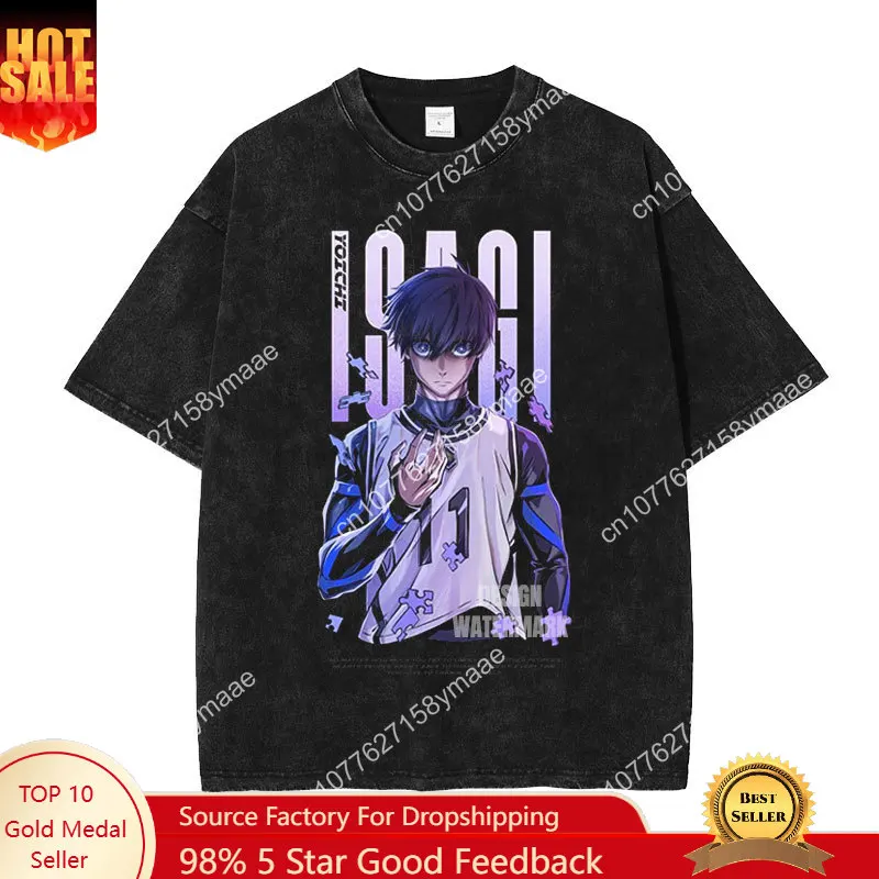Anime B-Blue L-Lock T Shirts Oversized Vintage Washed Yoichi T-shirt Retro Manga Hyouma T Shirt Seishirou Tops Tees Man Cotton
Anime B-Blue L-Lock T Shirts Oversized Vintage Washed Yoichi T-shirt Retro Manga Hyouma T Shirt Seishirou Tops Tees Man Cotton