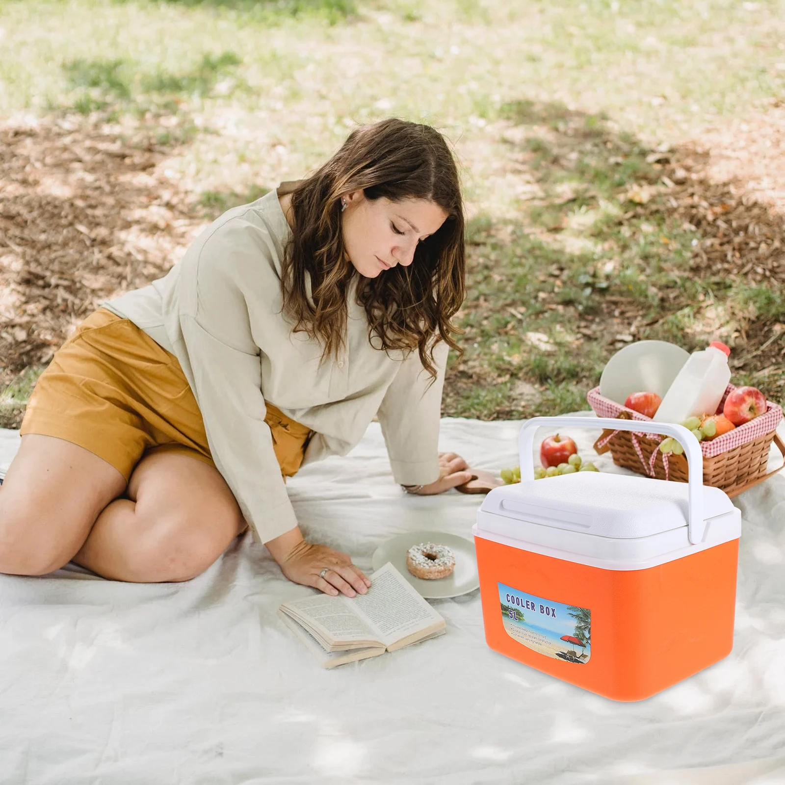 1pc Large Outdoor Insulated Basket Cuboid Space-Saving Heat Cold Preservation Thickened Frame Rustproof Big for Picnic
1pc Large Outdoor Insulated Basket Cuboid Space-Saving Heat Cold Preservation Thickened Frame Rustproof Big for Picnic