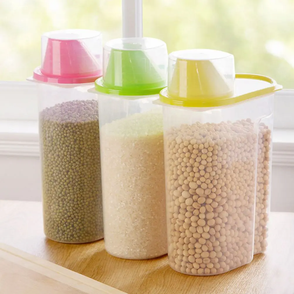 Storage Jar Airtight Container Cereal Food Containers Canisters for Kitchen Pantry Jars Dry
Storage Jar Airtight Container Cereal Food Containers Canisters for Kitchen Pantry Jars Dry